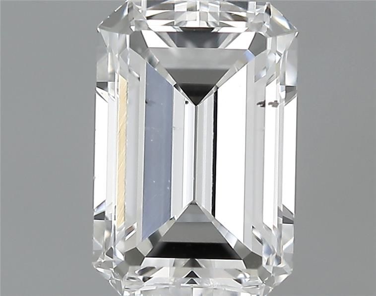 0.92ct Emerald E SI1 Natural Diamond