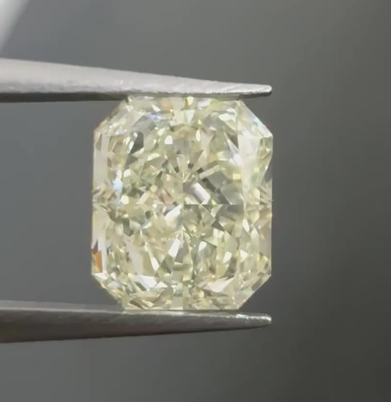 1.24ct Radiant N VVS1 Natural Diamond