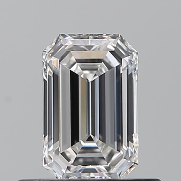 0.57ct Emerald F VVS2 Natural Diamond