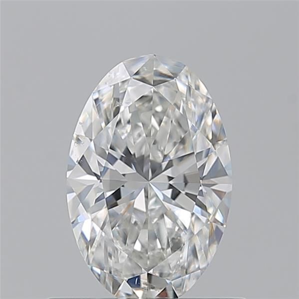 0.7ct Oval F SI1 Natural Diamond