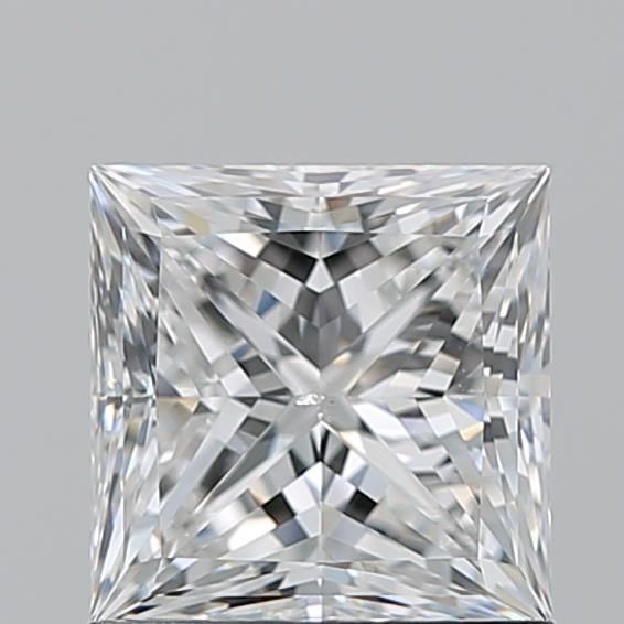 1.2ct Princess F SI1 Natural Diamond