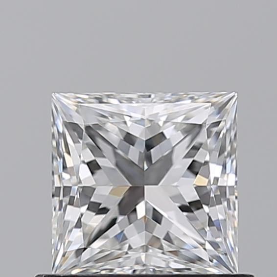 0.72ct Princess E VVS2 Natural Diamond