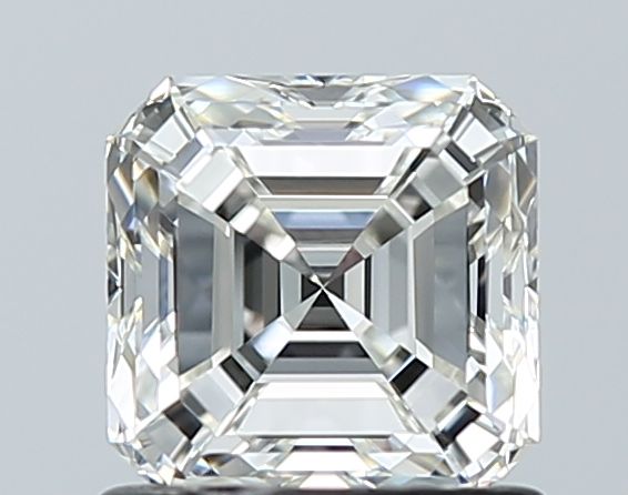 1.02ct Asscher H VS1 Natural Diamond
