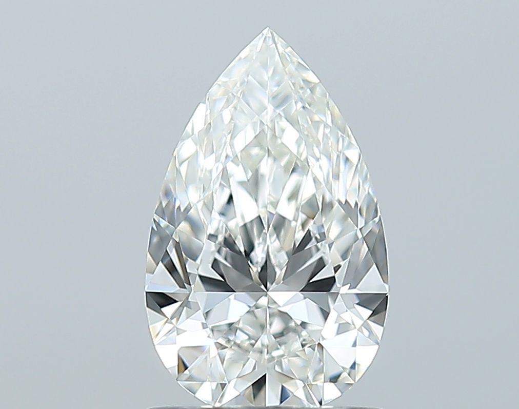 1.05ct Pear H IF Natural Diamond