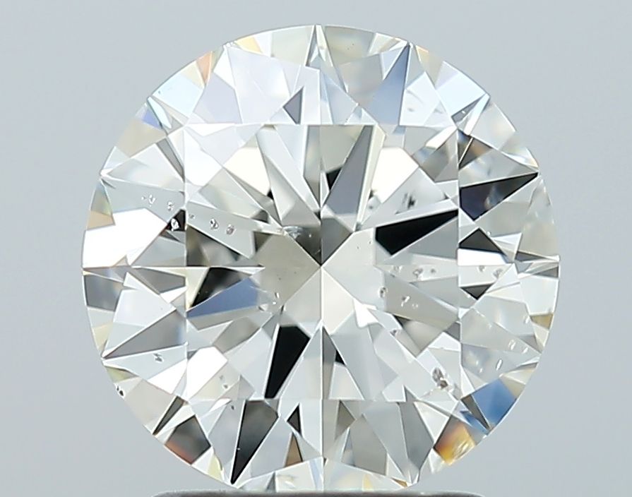 2ct Round K SI2 Natural Diamond