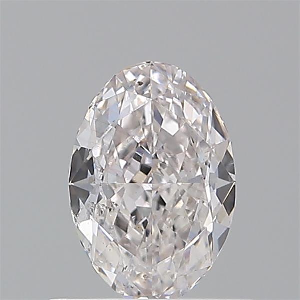 0.71ct Very Light Pink Oval Natural Diamond