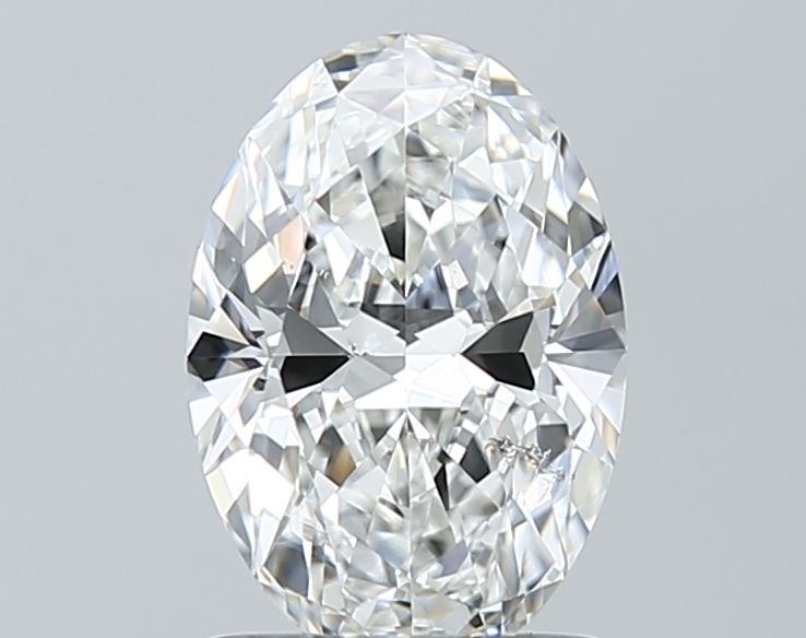 1.01ct Oval F SI1 Natural Diamond