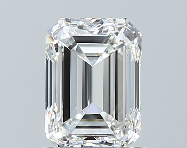 1ct Emerald F VS1 Natural Diamond