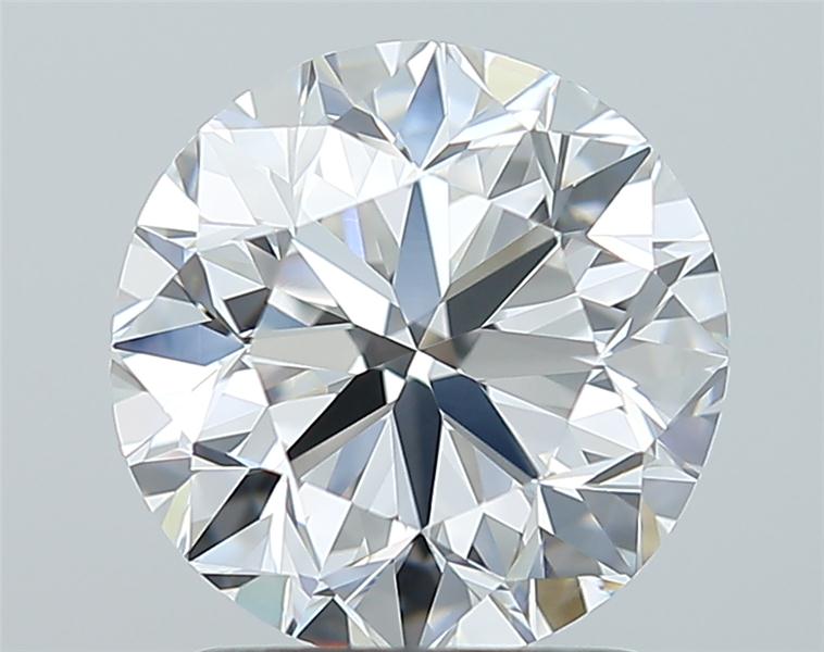 2ct Round D VVS1 Natural Diamond