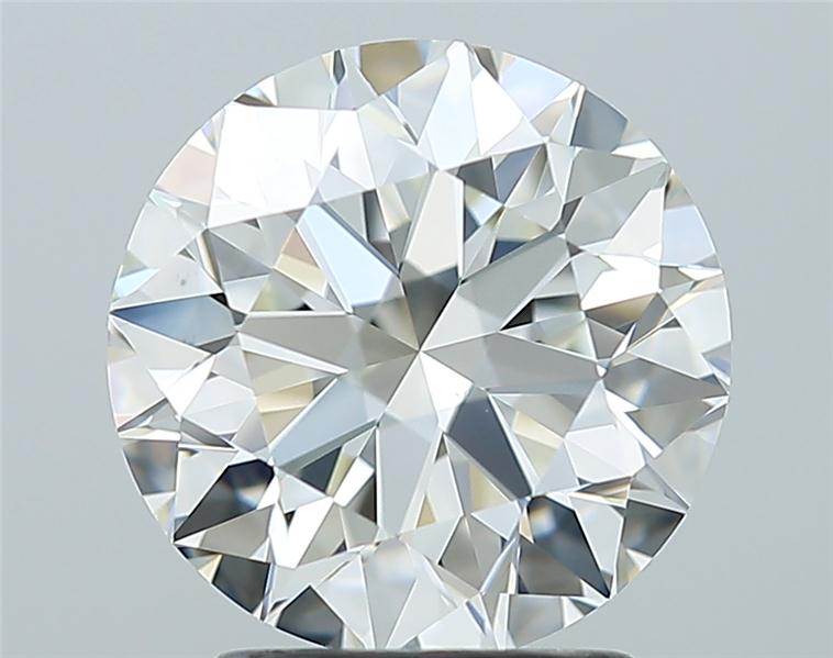 2.5ct Round J VS1 Natural Diamond