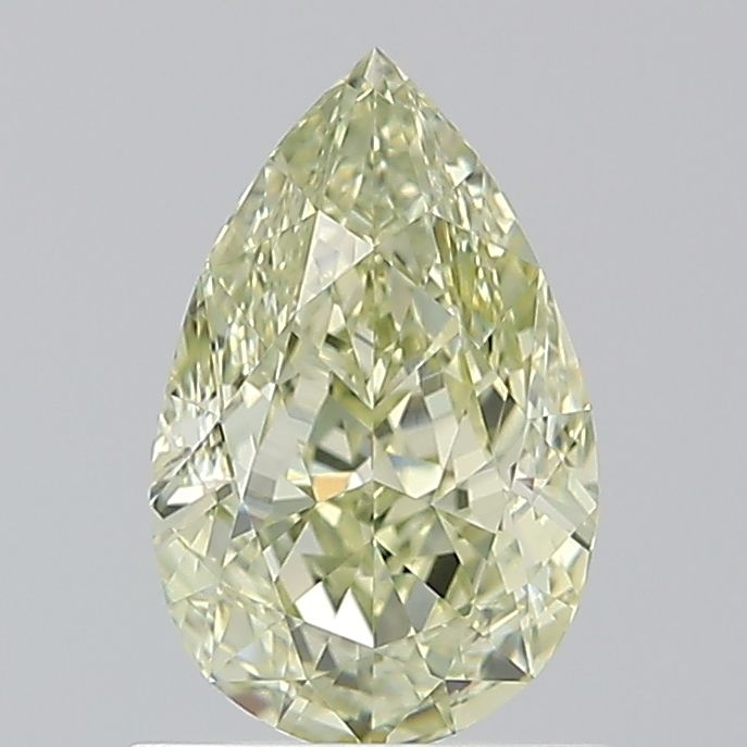 1.18ct Fancy Brownish-greenish Yellow Pear Natural Diamond