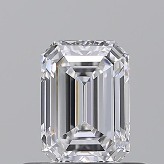 0.57ct Emerald D IF Natural Diamond