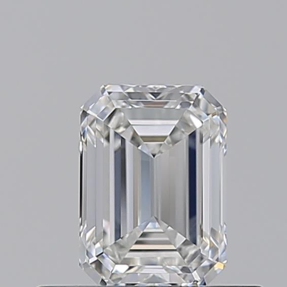 0.5ct Emerald F IF Natural Diamond