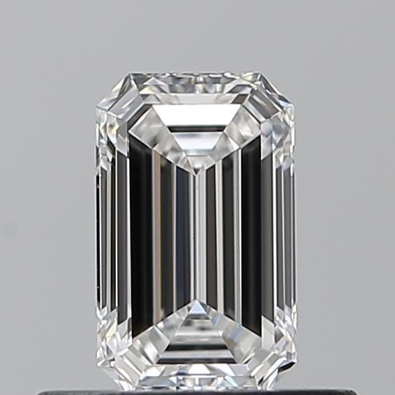 0.5ct Emerald F VVS2 Natural Diamond