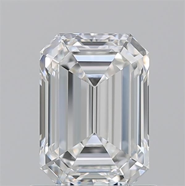 1.21ct Emerald F VVS2 Natural Diamond