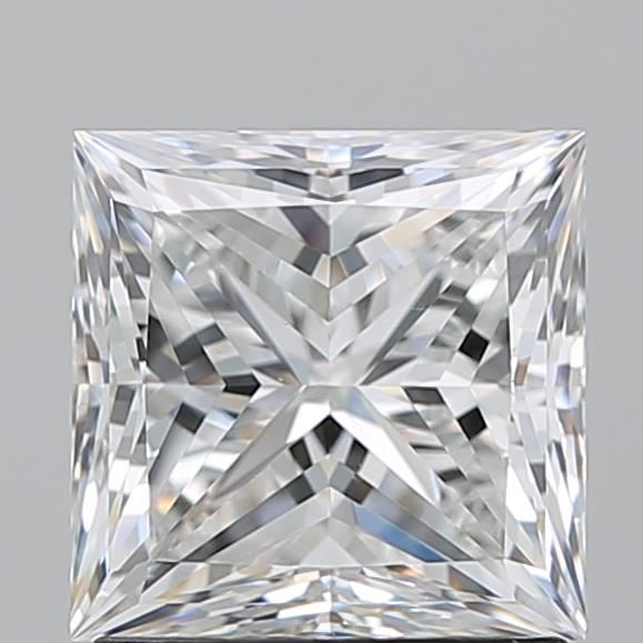 1.7ct Princess F VS2 Natural Diamond