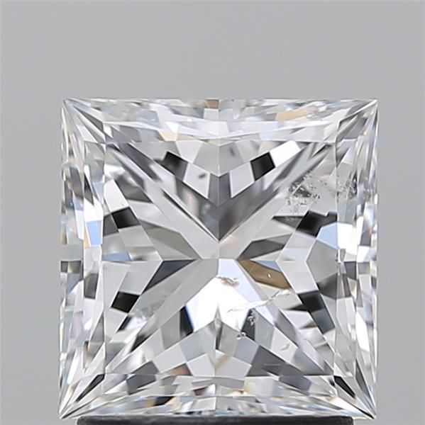 2ct Princess E SI2 Natural Diamond
