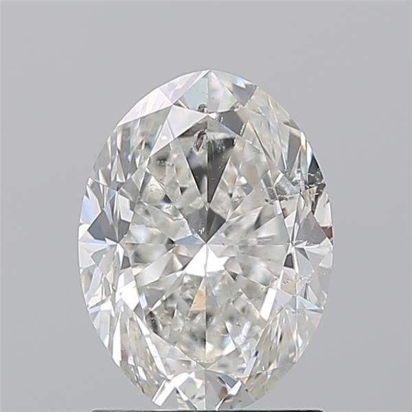 1.7ct Oval H SI2 Natural Diamond