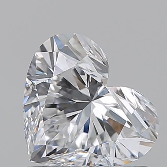 1.02ct Heart D VVS1 Natural Diamond