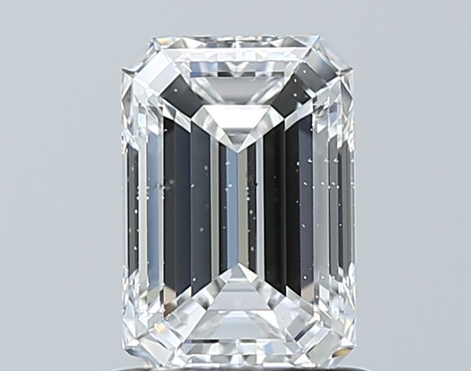 1.02ct Emerald D SI1 Natural Diamond