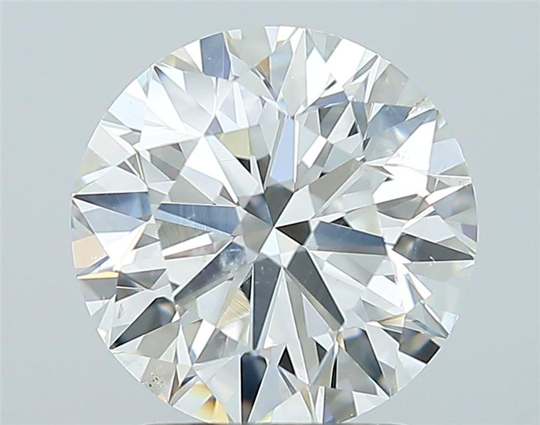 2.07ct Round J SI1 Natural Diamond