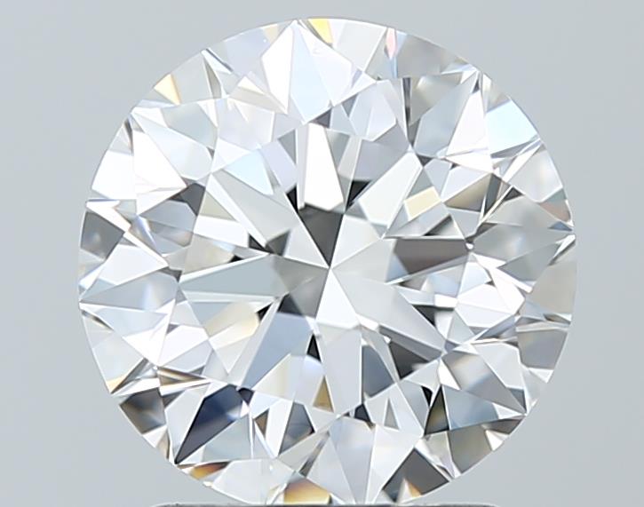 2.01ct Round F VS2 Natural Diamond