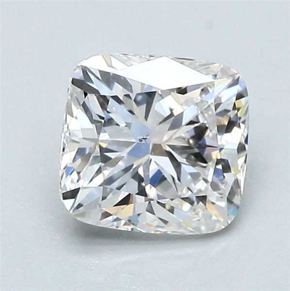 1.23ct Cushion F SI1 Natural Diamond