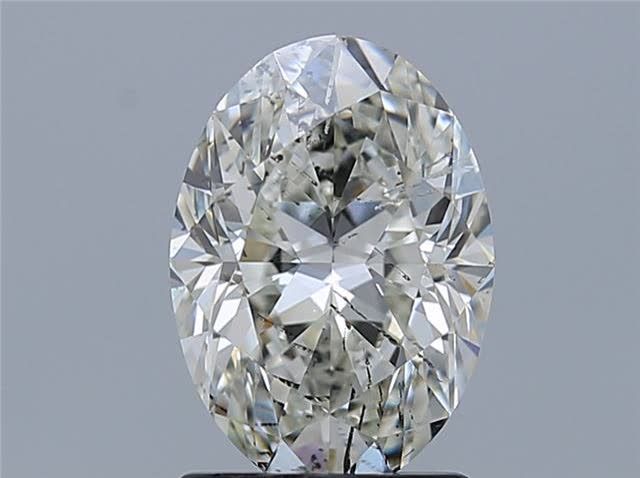 1.7ct Oval I SI2 Natural Diamond