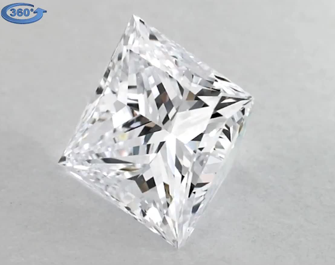 1.6ct Princess G VS1 Natural Diamond