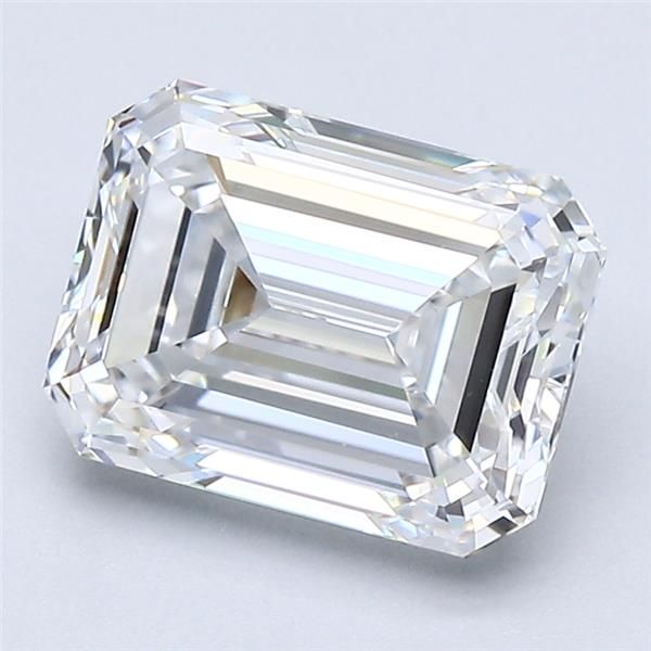 2.5ct Emerald E VS1 Natural Diamond