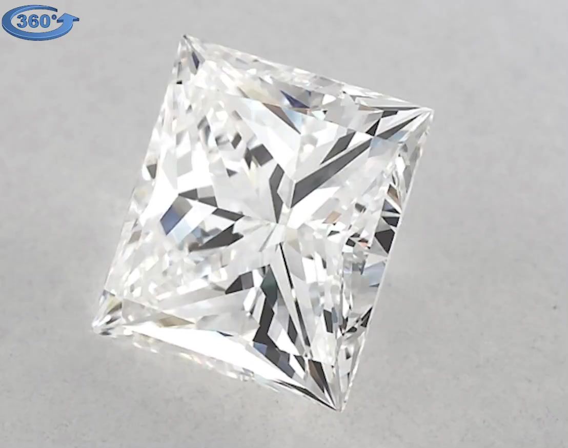 1.6ct Princess H VVS2 Natural Diamond