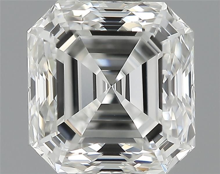 1ct Asscher F IF Natural Diamond