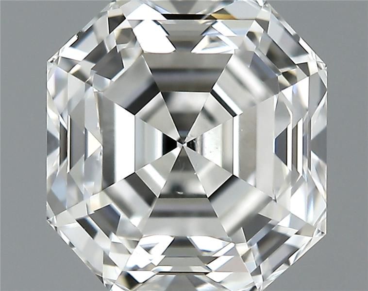 1.03ct Asscher F SI1 Natural Diamond