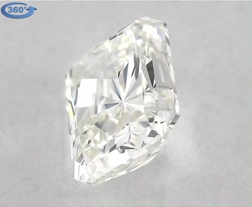 0.9ct Radiant I VS2 Natural Diamond