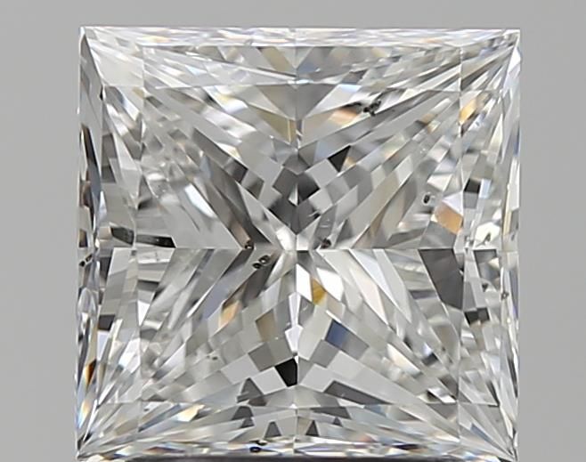 2.21ct Princess F SI2 Natural Diamond