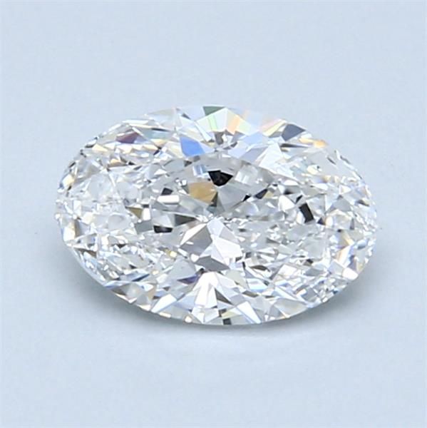 0.9ct Oval D IF Natural Diamond