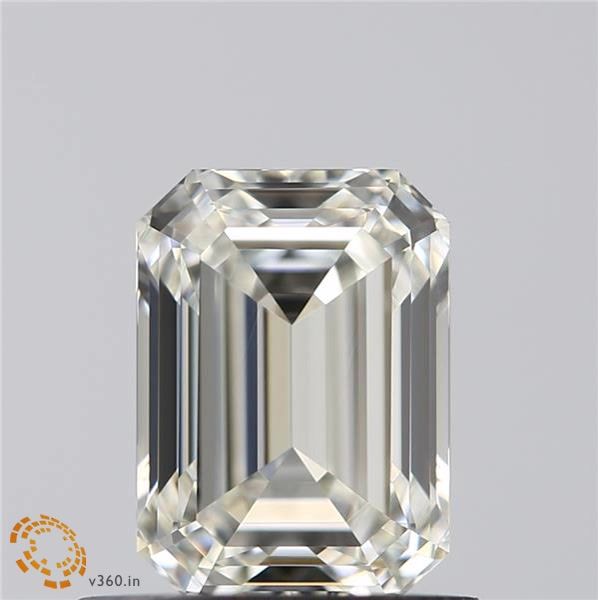 0.81ct Emerald I VVS1 Natural Diamond