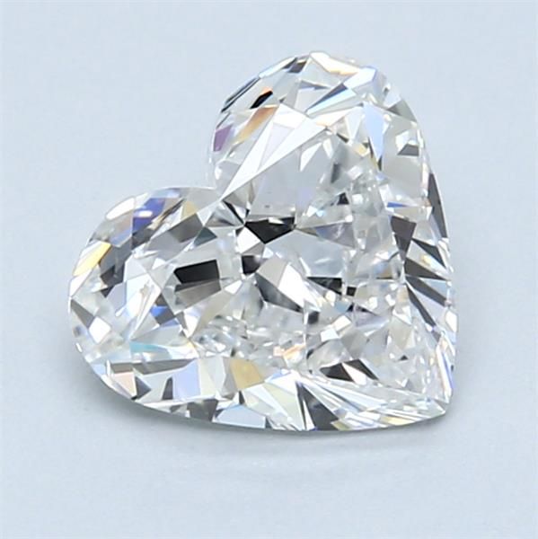 1.52ct Heart F SI2 Natural Diamond