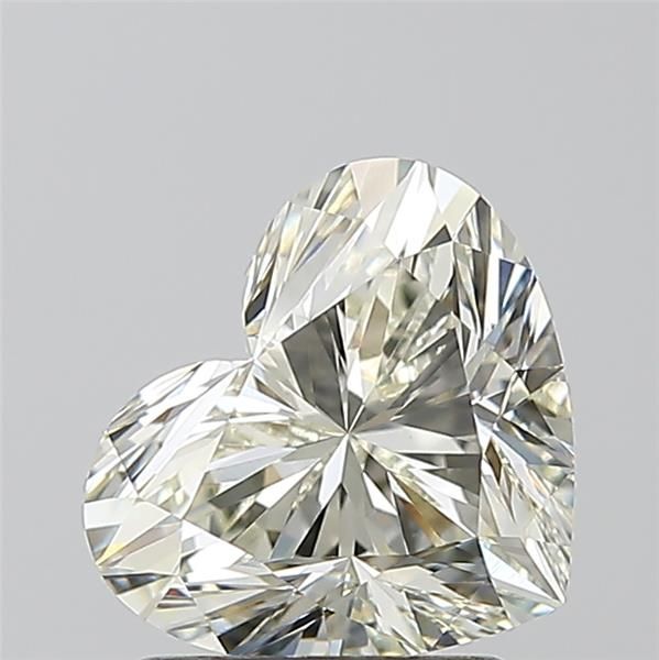 1.7ct Heart K VVS2 Natural Diamond
