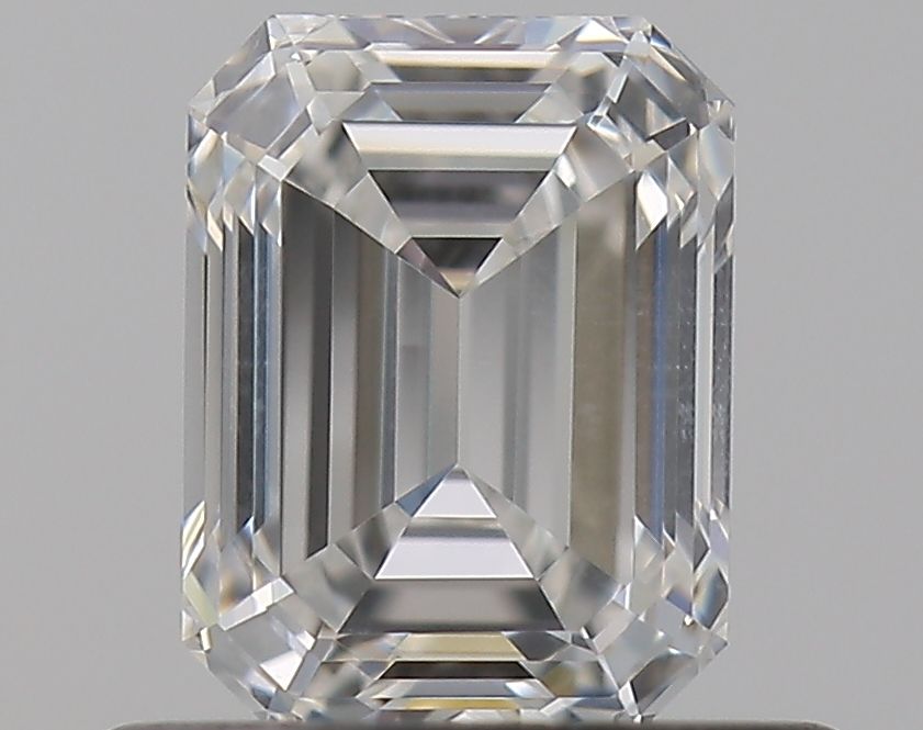 0.56ct Emerald F SI1 Natural Diamond