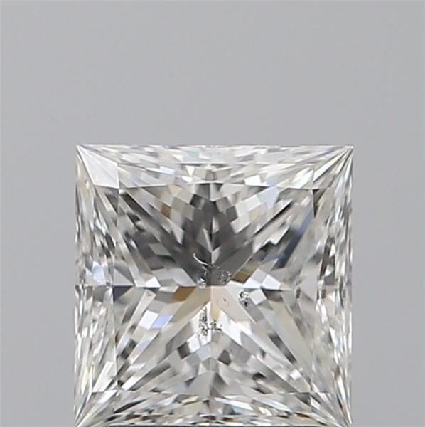 1.7ct Princess H SI1 Natural Diamond