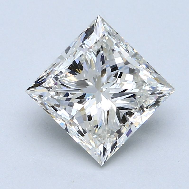 3.01ct Princess I SI1 Natural Diamond