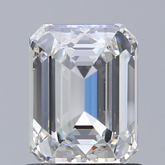 1.01ct Emerald F VS1 Natural Diamond