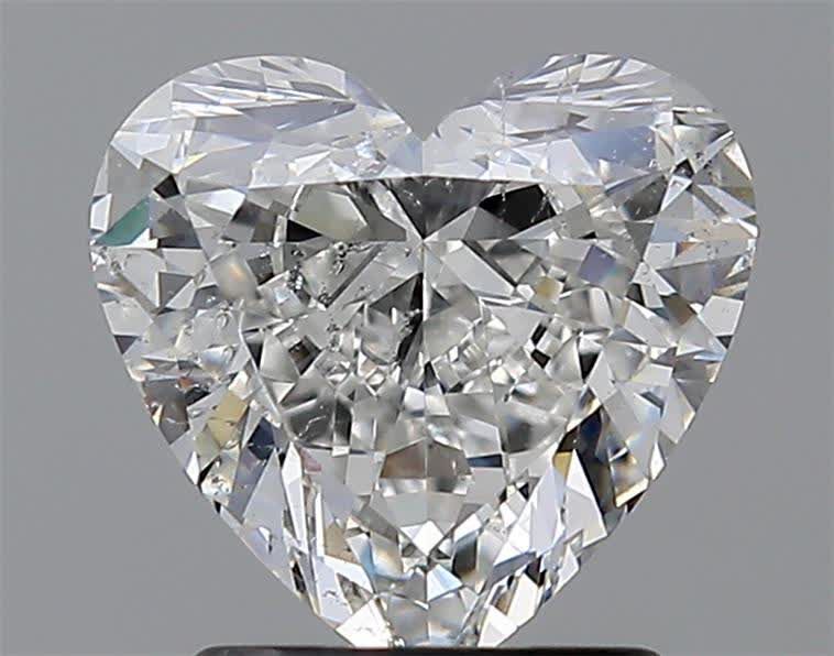 1.5ct Heart G SI2 Natural Diamond