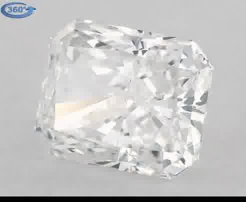 0.9ct Radiant F VS2 Natural Diamond