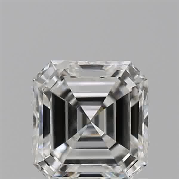 1ct Asscher G VVS1 Natural Diamond