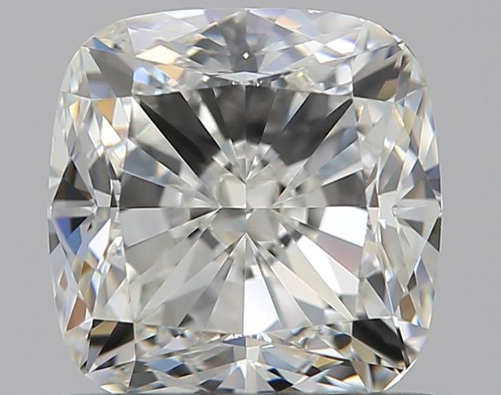 0.91ct Cushion H VVS2 Natural Diamond