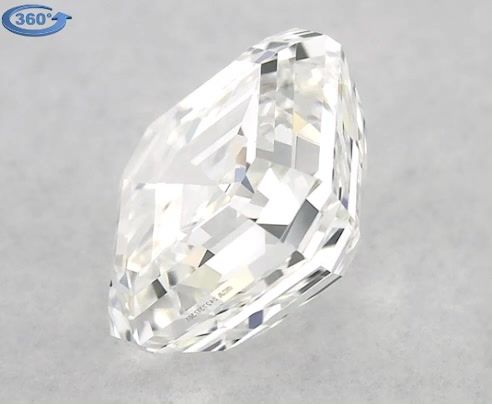 0.93ct Asscher I VS1 Natural Diamond
