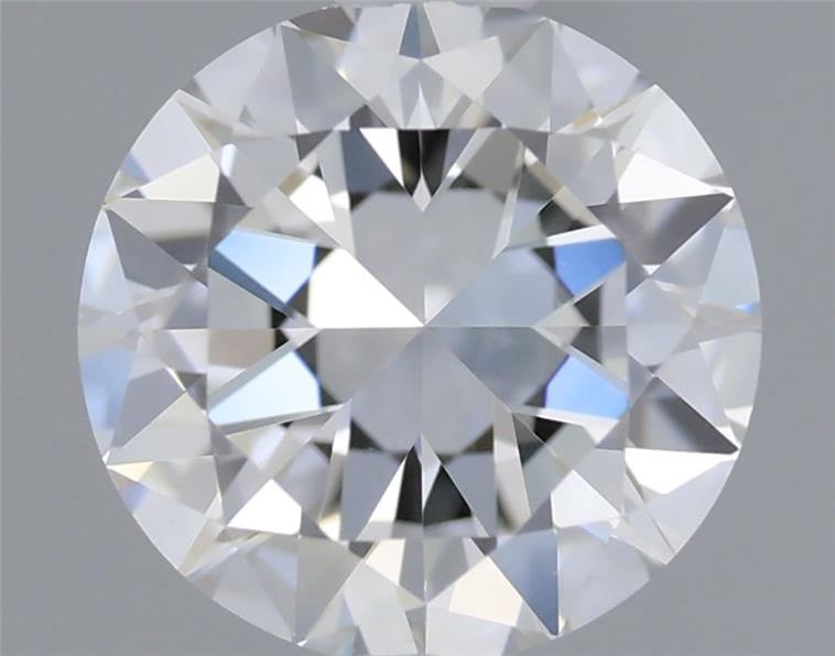 0.7ct Round H VVS2 Natural Diamond