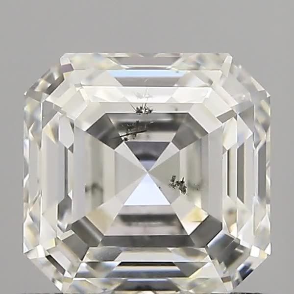 1.02ct Asscher I SI2 Natural Diamond